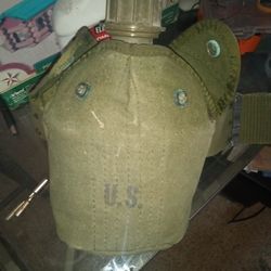 Authentic Canteen Made It Through The War
