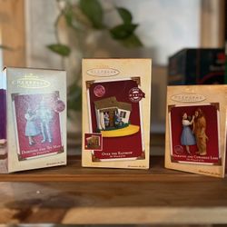 Vintage The Wizard Of Oz Lot / Hallmark Ornaments 