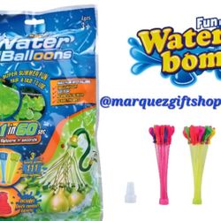 Summer Fun Water Balloons 111pcs Per Pack 