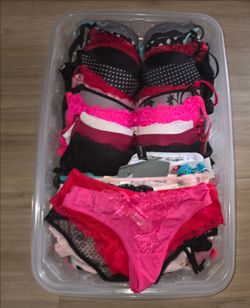 New an unworn various brands of ladies bras and