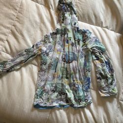 Posh Peanut Reversible Garbage Truck Hoodie Size 3T