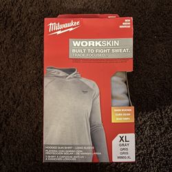 Milwaukee Workskin Hooded Sun shirts