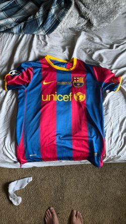 Lionel Messi 2011 Champions League Final Jersey