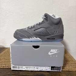 Jordan 5 Wolf Grey Size 7y 
