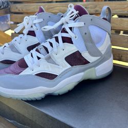 Nike Air Jordan Jumpman Two Trey White Cherrywood Red Size 9.5