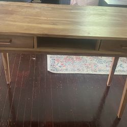 Mid Century Modern Wood Desk