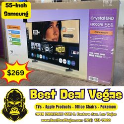 55" Samsung Crystal UHD 4K TV (2025 Model)
