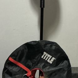 TITLE Boxing Deluxe King Cobra Reflex Bag W/Two Universal Bag Anchor 2 (Empty)