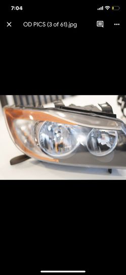 3 Months Light Use Like New - 2008 2006 2007 E90 BMW 3 SERIES HEADLIGHTS 
