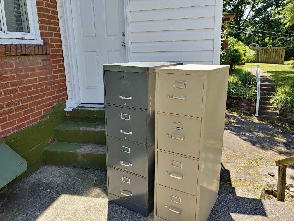 Metal filing cabinets both or one price