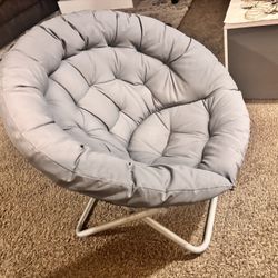 Gray Papason Chair 