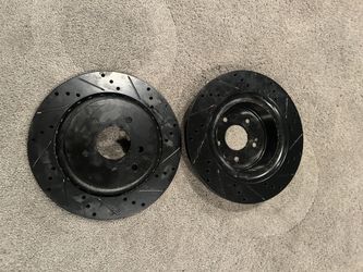 G37 Coupe/ Base 330mm Rear rotors R1 concepts E-line
