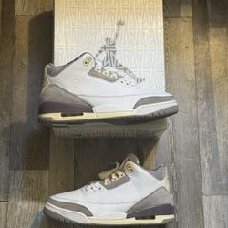 (2021) Jordan 3 A Ma Maniere Size 9.5 Men/11w
