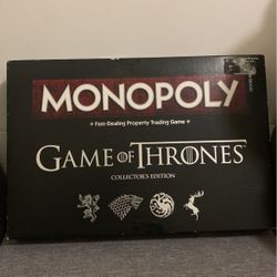 Monopoly Game Of Thrones 