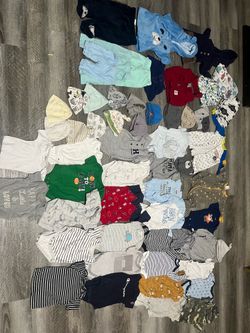 0-3m baby boy clothes and items