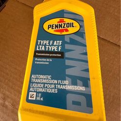 Pennzoil® ATF Type F automatic transmission fluid is specially formulated to meet the lubrication