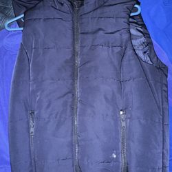 Blue Puffer Vest