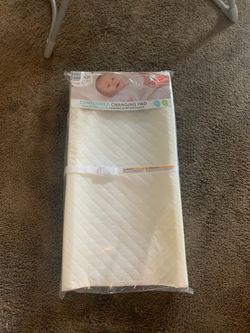 Unopened changing pad