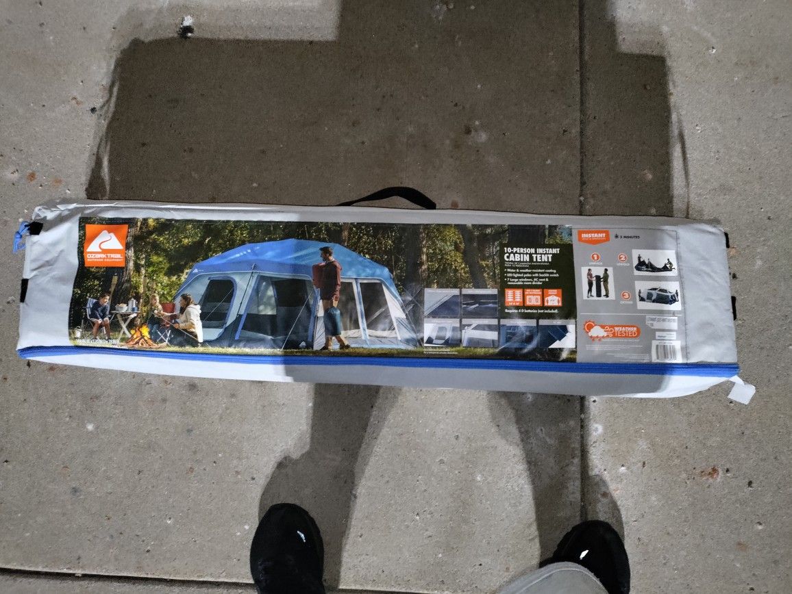 Ozark Trail 10-Person Cabin Tent: