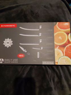 Kunzhisheng 6-Piece Kitchen Knife Set