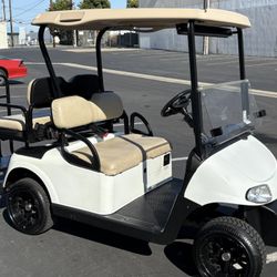 2013 E-Z-GO RXV 4-Passenger Non-Lifted 48-Volt Golf Cart