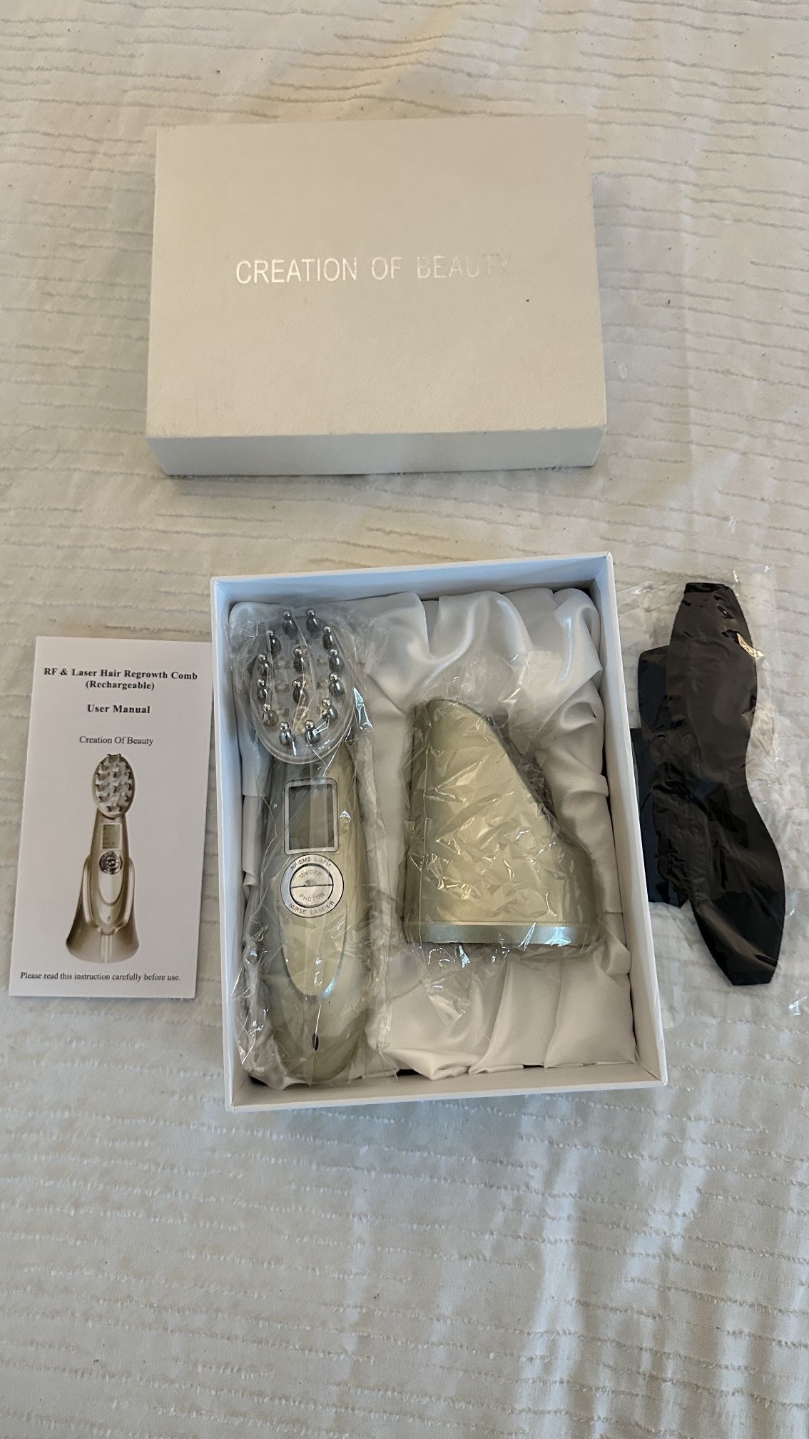 TF & Laser hair Regrowth Comb ( Rechargeable)