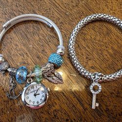Watch Bangle And Bracelet Pandora Style