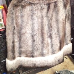 Faux Mink Stole