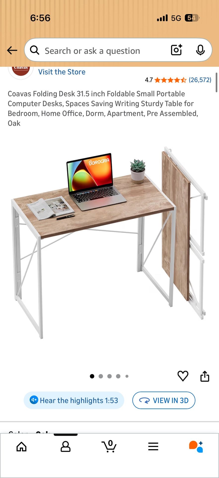 Foldable Table / Desk