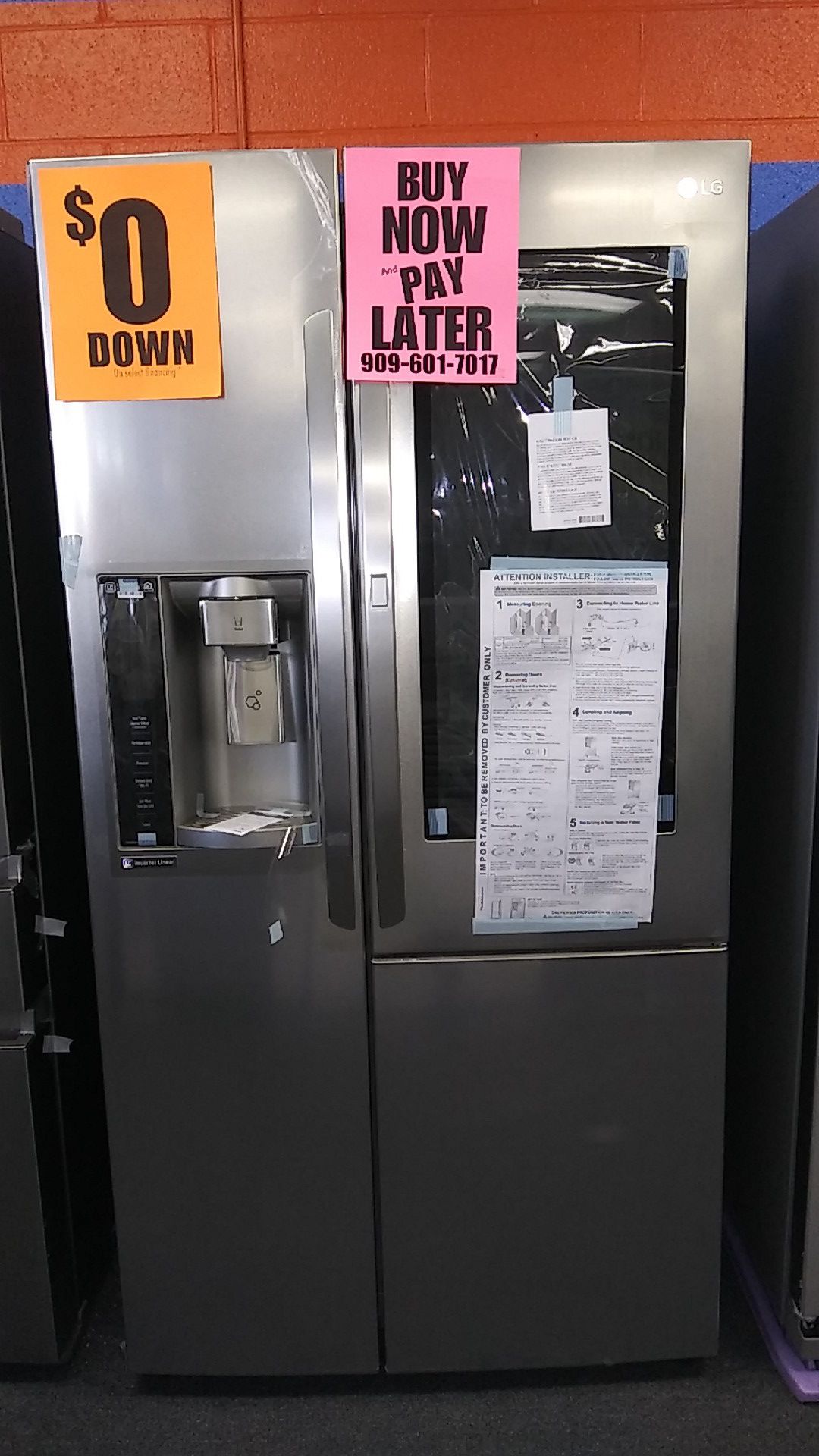 LG Door in Door Refrigerators ⭐️APPLIANCES IN PAYMENTS⭐️ ❌NO CREDIT NEEDED❌❕$0 Downpayment❕✅Matrícula & Itin OK ✅
