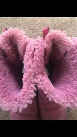 Pink Ugg 7" Boots