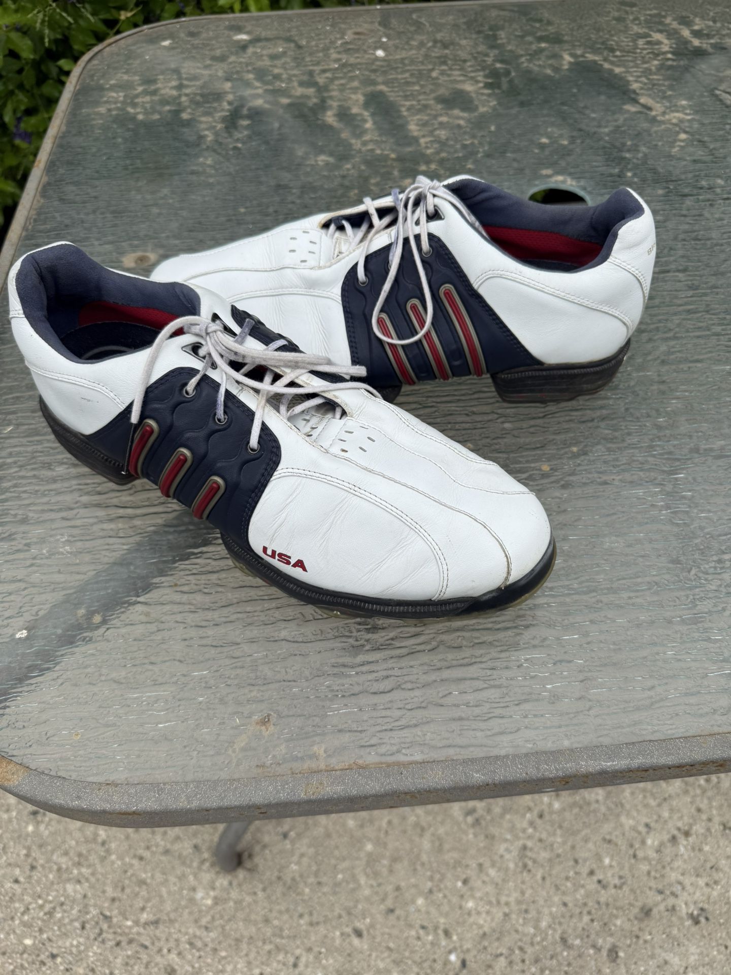 Adidas Tour 360 Golf Shoes Ryder Cup USA Special Edition Size 10