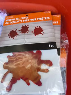 Window gel clings