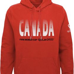 Men's FIFA World Cup Country Fade Fleece Hoodie  Size large;