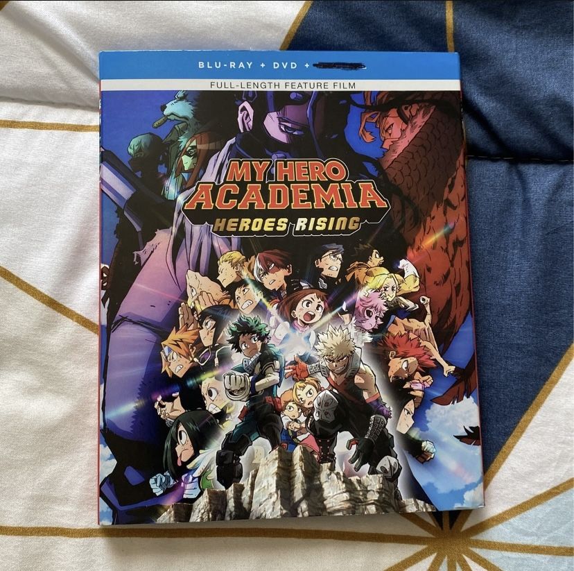My Hero Academia (MHA/BNHA) HEROES RISING, Blu-Ray & DVD (No Digital Copy), $10