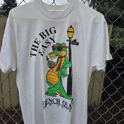 Vintage New Orleans French Quarter Single Stitch The Big easy T-shirt xLarge