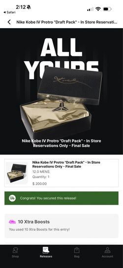 Kobe 4 proto draft pack #8