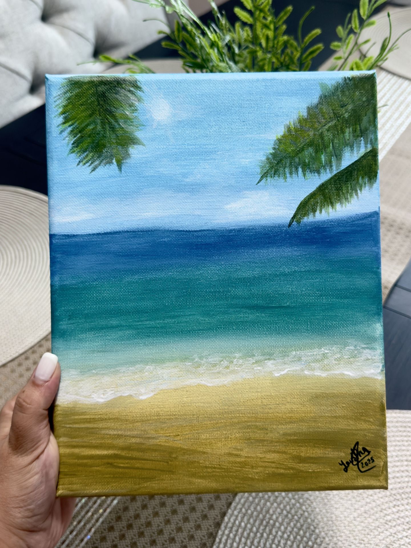 Original  acrylic Painting 🩵🖼️