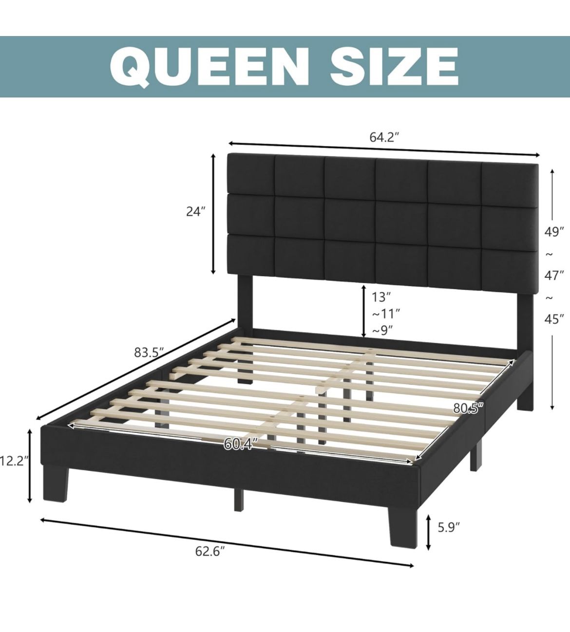 New Queen Size Bed Frame For Sale