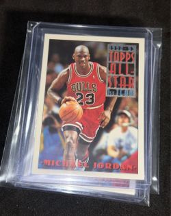 Michael Jordan Topps All-Star 1st Team Basketball Card