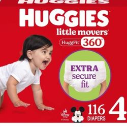 Huggie Diapers size 4
