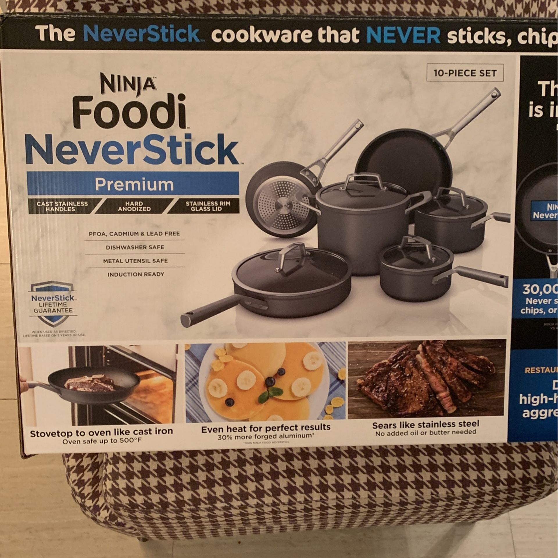 Ninja Foodi NeverStick Premium 10-piece Set