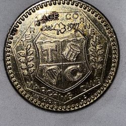 Terrace Marching Club 1971 Gold Medal/coin