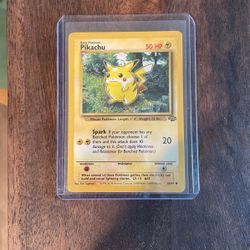 Red Cheeks Pikachu, Pokemon Jungle Set LP