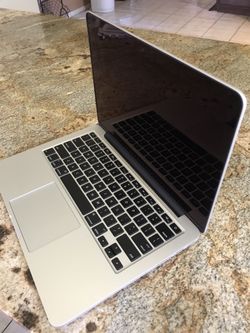 MacBook Pro 13” silver