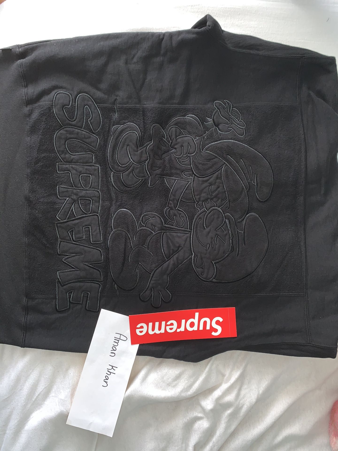 Supreme smurfs hoodie