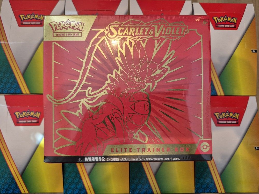 Pokemon TCG Scarlet And Violet ETB