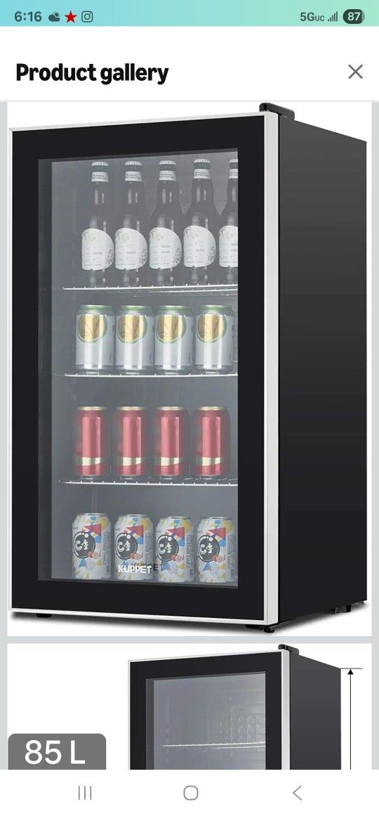 Kuppet Mini Fridge/Wine