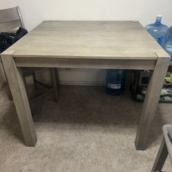 Kitchen Table Rustic Gray
