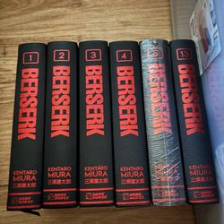 Berserk deluxe edition 1-5 & 13